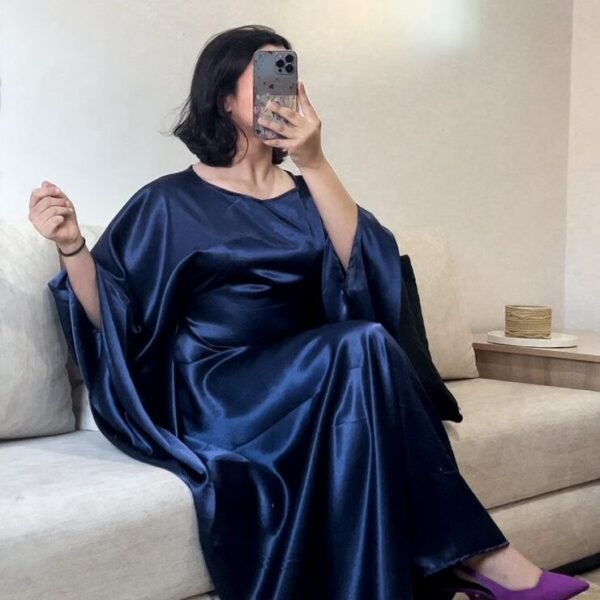 Abaya Bleu Marine