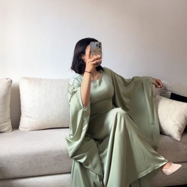 Abaya Vert Clair